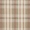 Brown Orange Stain Resistant Performance Pet Friendly Plaid Woven Pattern Upholstery Fabric by The Yard - SKU: Harley Barnwood